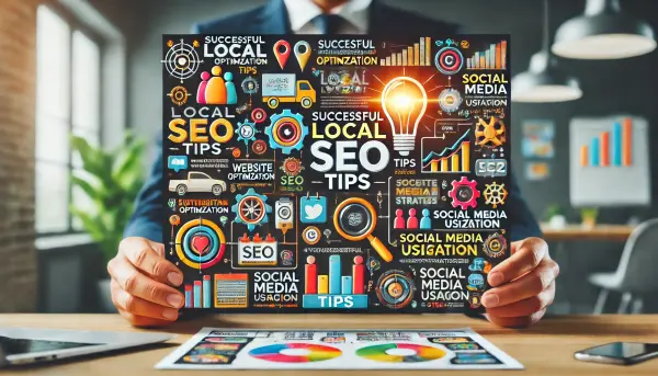 Tips sukses Local SEO dalam bentuk infografis